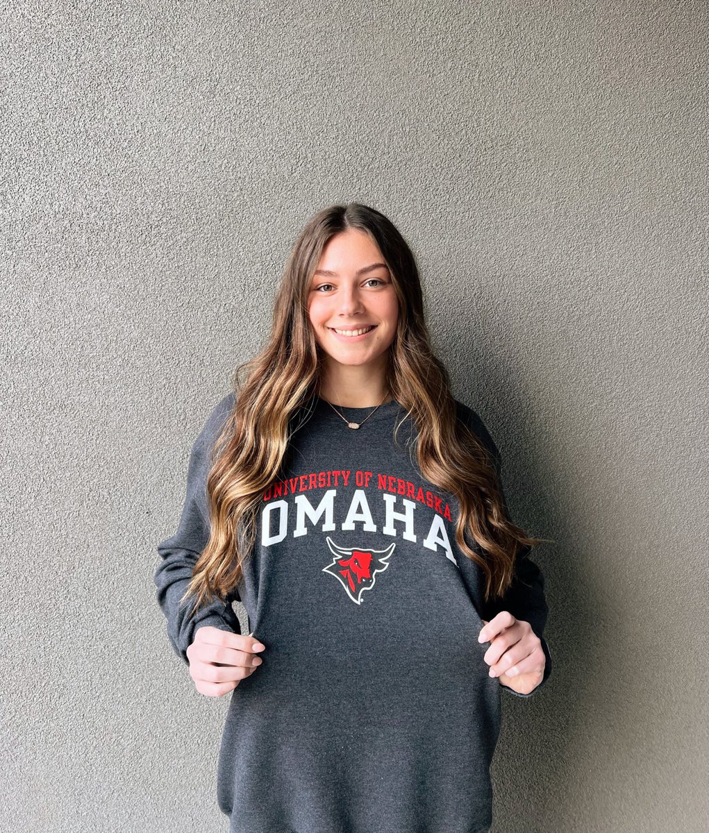I am so excited to announce my verbal commitment to continue my academic and volleyball career at the University of Nebraska Omaha! Huge thank you to all of my coaches, teammates, and most importantly my family for all the support throughout this whole process. Go Mavs!!❤️🖤