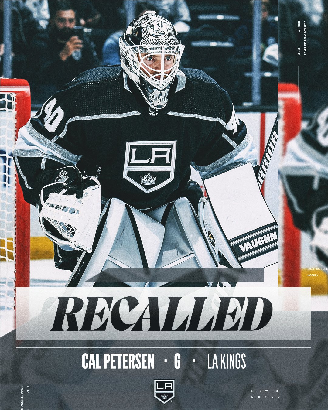 La kings goalie deals jersey