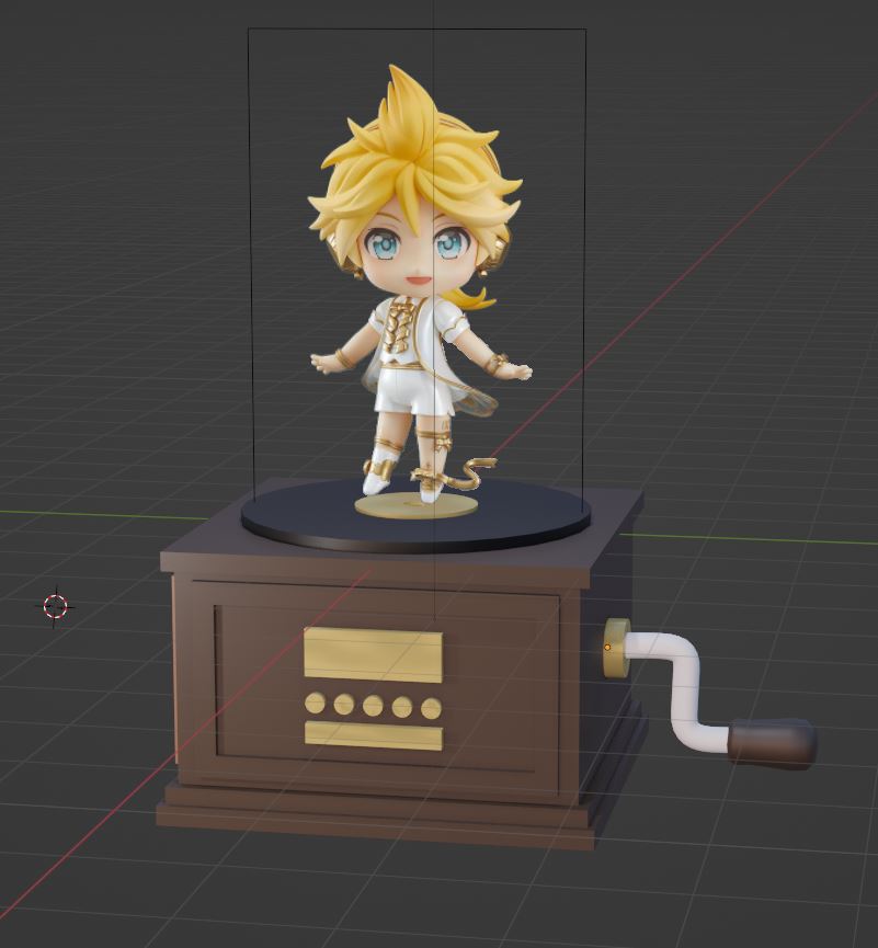 yayobashi's tweet photo. [wip] when they don't make a cute platform for best boy's symphony nendoroid, so u gotta do it yourself  😔 https://t.co/b5Z9ZptnVH