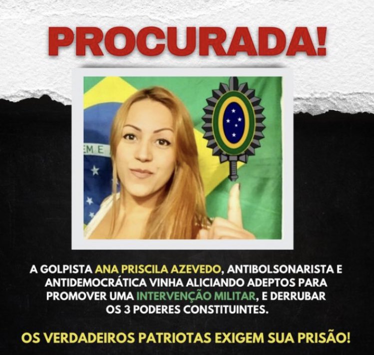 ATROMBETA3's tweet photo. Por onde anda essa mocinha???
A infiltrada Ana Priscila!!
O povo quer saber https://t.co/FoDJn49qZD