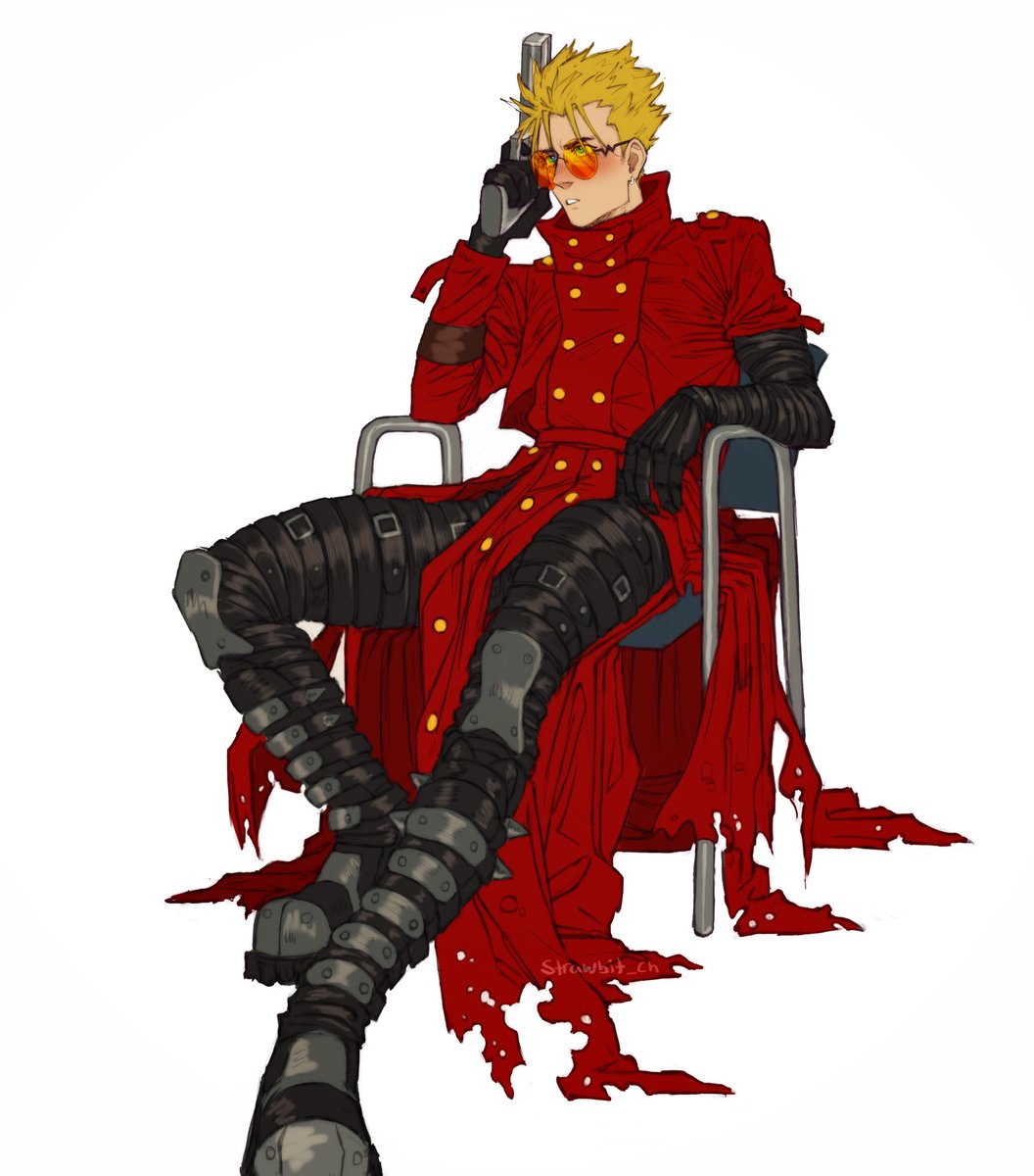 Obsessed with the 98 design actually #vashthestampede #TRIGUN #TRIGUNSTAMEDE #vash