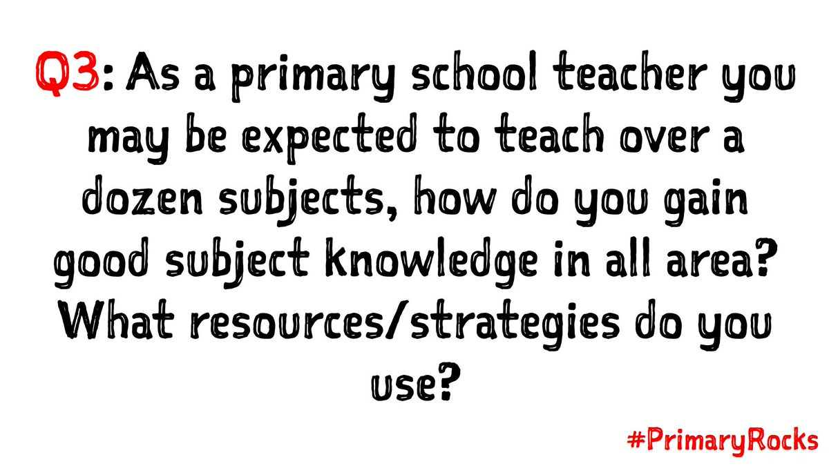 #PrimaryRocks Question 3