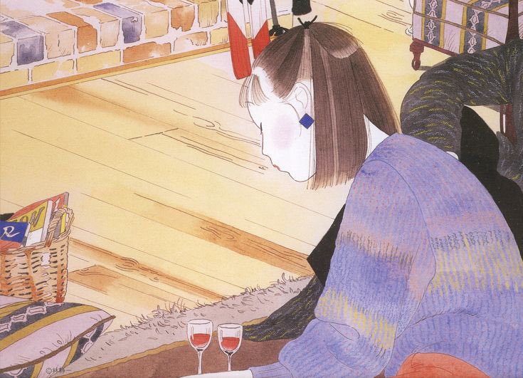 xe0_xeo's tweet photo. Illustrations by Japanese manga artist Seiichi Hayashi https://t.co/JLl7Uk6D4j