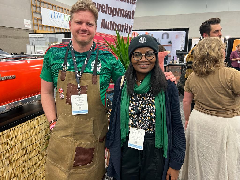 cclorance's tweet photo. Too much to say. Too few characters. I pray that God's grace will fill our many gaps. But I'm thankful for what has been accomplished.

@SpecialtyCoffee #CoffeeExpo2023 

@CoffeeUganda @MashaCoffeeUg @KBarigye @Odrek_Rwabwogo @SpecialDuties_ https://t.co/lTXEVBApoU