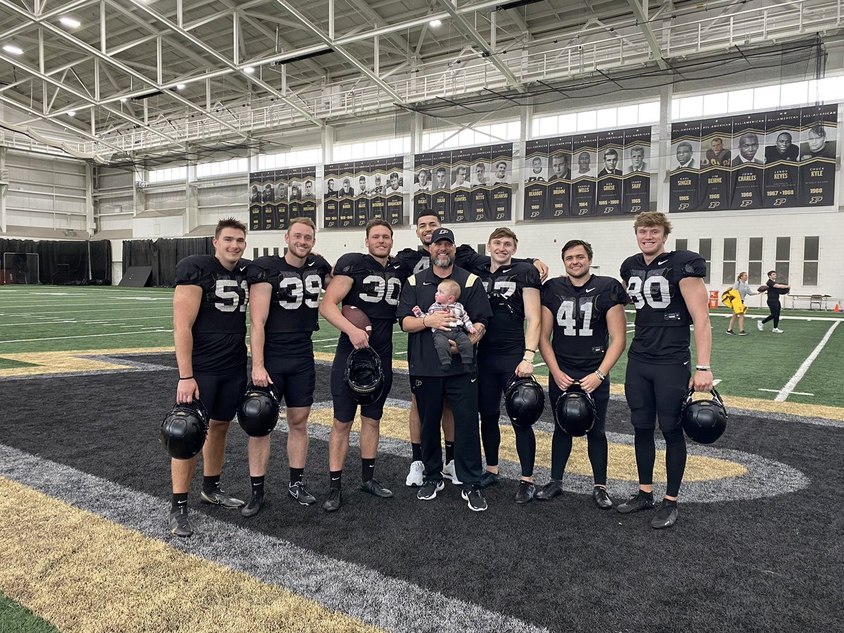 First spring ball in the books. ✅ <a href="/BoilerFootball/">Purdue Football</a>