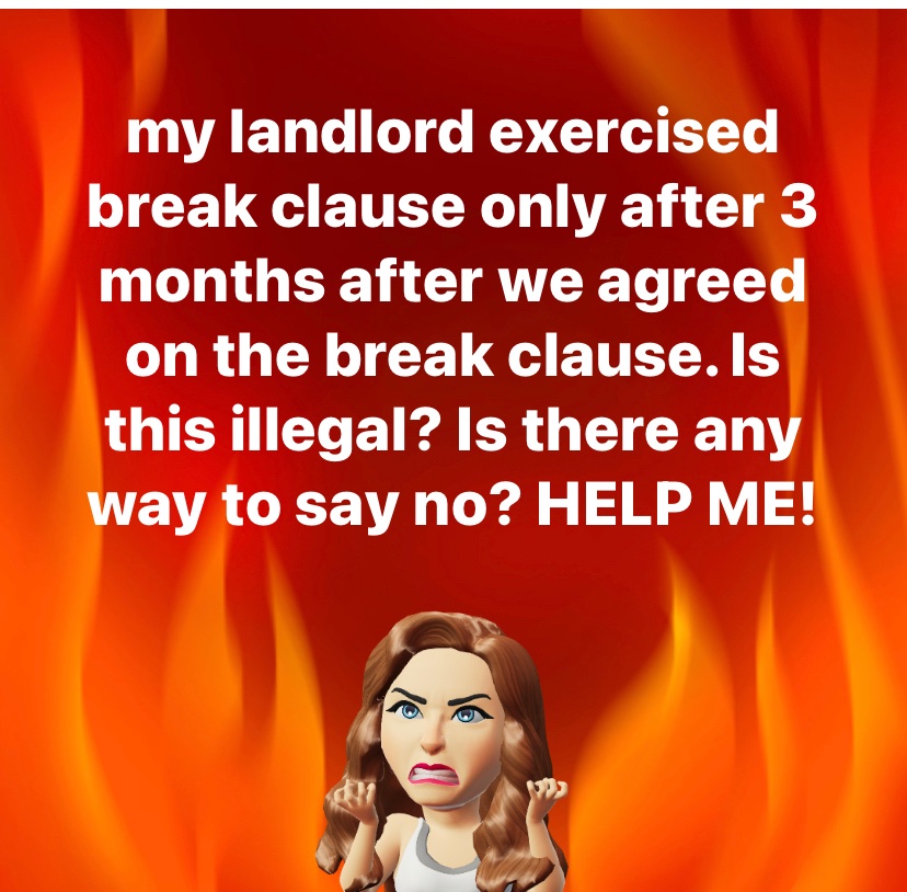 Q0vFXUUsYQE9LLQ's tweet image. #breakclause
#rentalissues
#propertylawyer
#lawyer