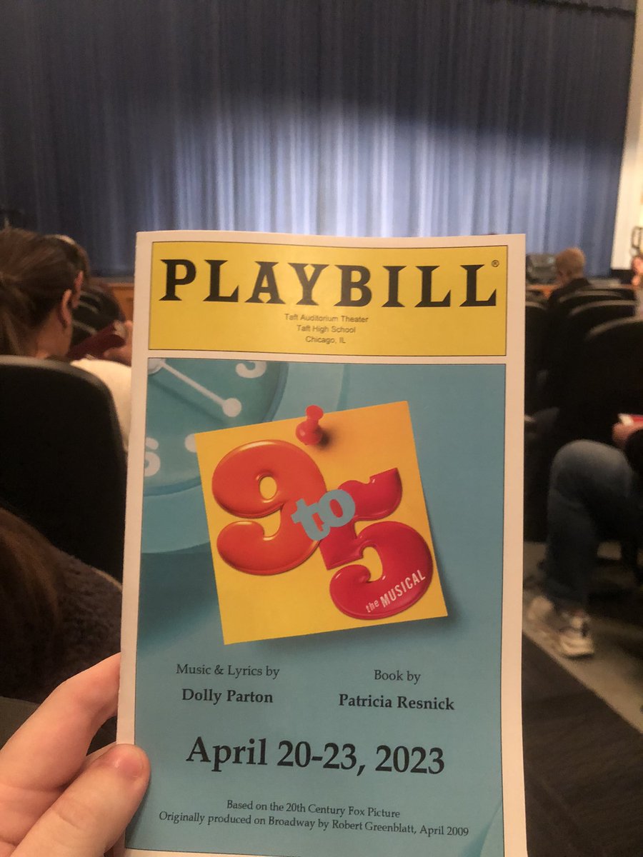 MrJonesMcCann's tweet photo. Congrats to @TaftDrama on a great performance of #9to5! My @EbingerSchool #theaterfamily alum crushed it!! https://t.co/U38A98i2lk