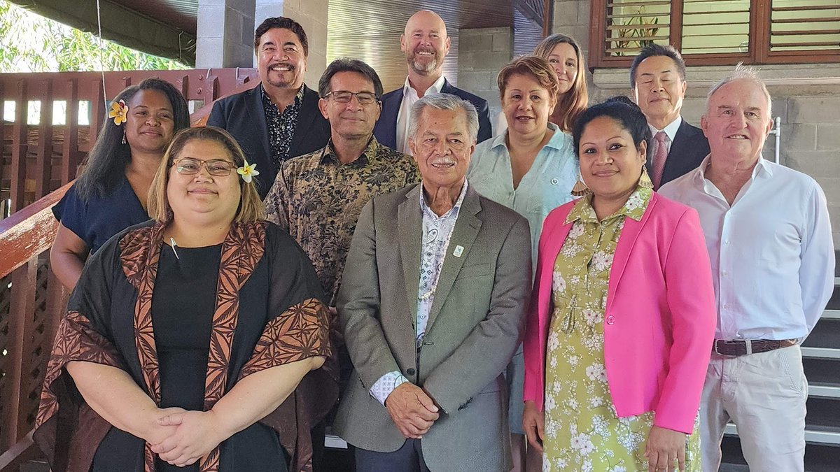Starting our week in Suva with a day of events and talks around connecting Pacific-made to global demand with the Forum's #PacificTradeInvest advisory board, trade commissioners, and Forum SG @HenrytPuna - his opening remarks at bit.ly/3V3qmm4
