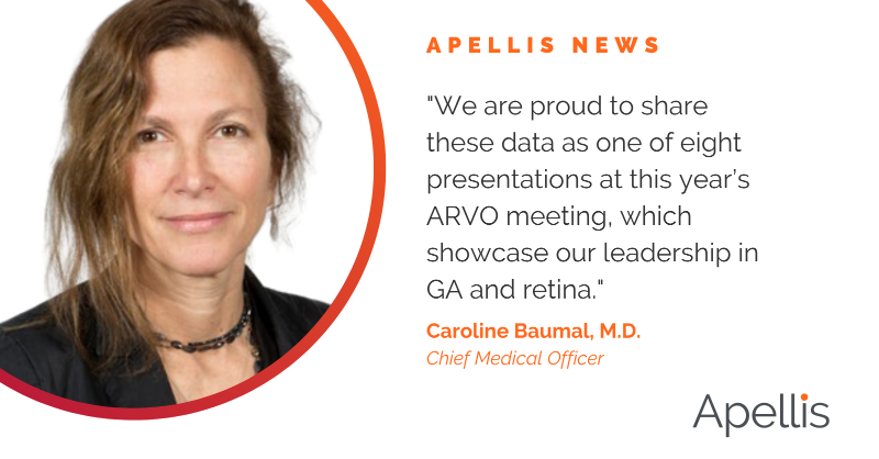 ApellisPharma's tweet photo. Today at #ARVO2023, we shared two oral presentations on functional post hoc analyses from Phase 3 studies of our #GeographicAtrophy (GA) treatment. 

Read the full release below.
