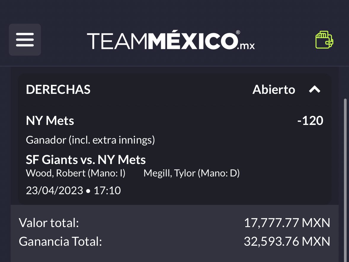 PicksPicks5's tweet photo. FREEPICK STAKAZO🔟⚾️🔥 #LGM

¿Cuantos conmigo y con los @Mets ? Si vas conmigo déjame tu 🧡💙 de la buena suerte https://t.co/gQQZOVpjz7