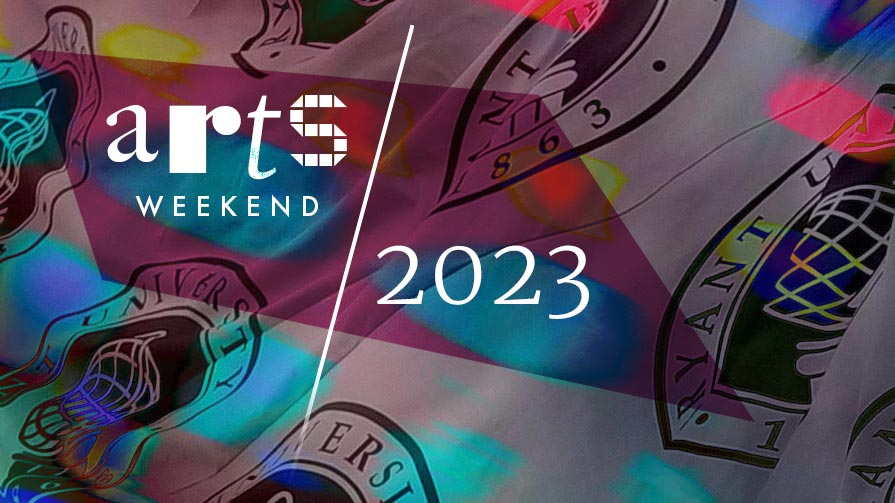 Arts Weekend will run April 28 and 29 on Bryant's campus. All events are free, open to the public, and will feature many of the university’s arts organizations.