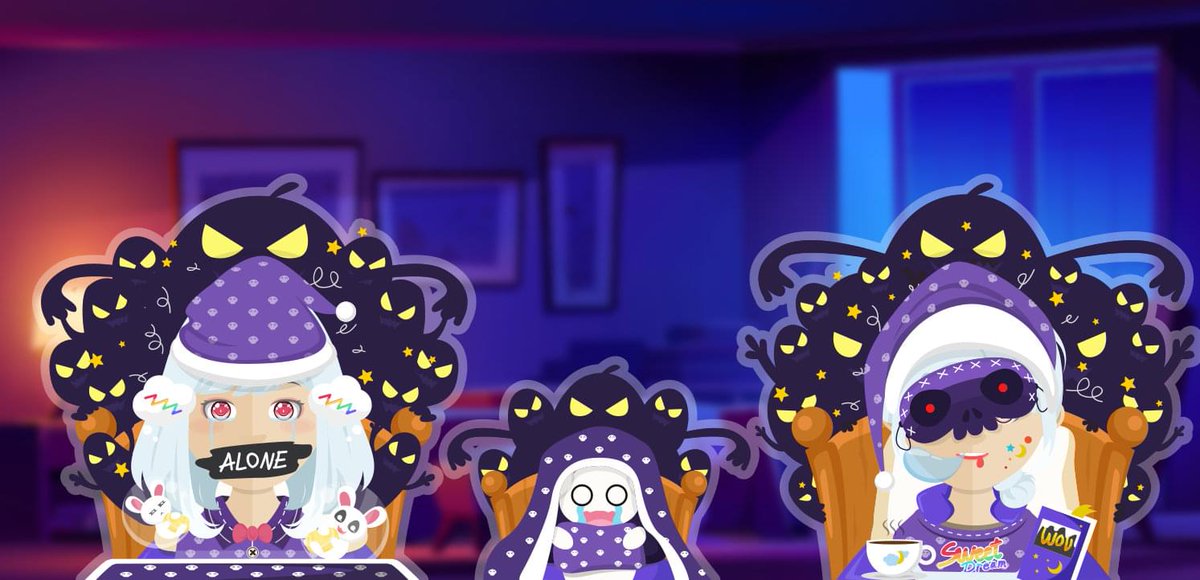 Hey guys! In this giveaway you can win the limited time „Fearofthedark“ outfit.

Like and RT this post and maybe you‘ll get this limited outfit from the shop 🎉!

This #giveaway will end on April the 30th and there will be 10 winners again! Good luck!