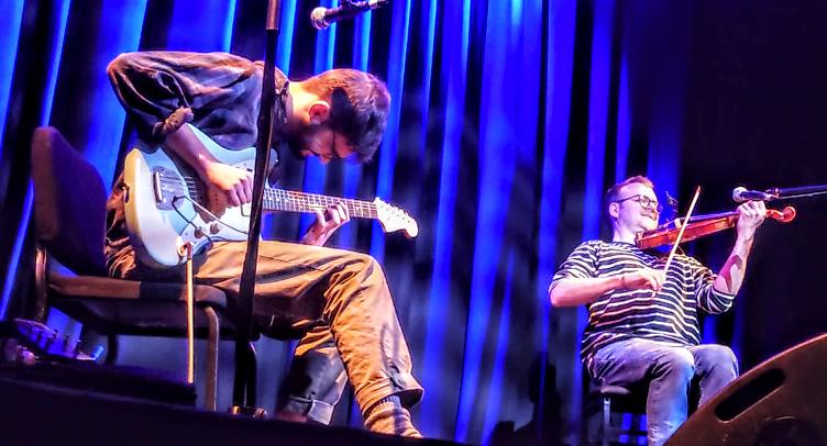 barbajk's tweet photo. Absolute cracking and very special highlight of @KingsPlace Folk Weekend @sweeneyfiddle @louisbcampbell spine tingling tunes take you to a beautiful place https://t.co/MWP2dB6gZE