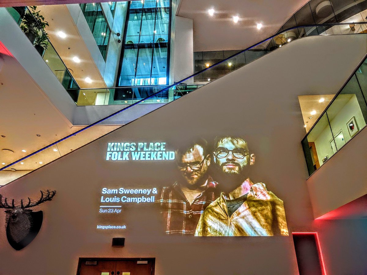 barbajk's tweet photo. Absolute cracking and very special highlight of @KingsPlace Folk Weekend @sweeneyfiddle @louisbcampbell spine tingling tunes take you to a beautiful place https://t.co/MWP2dB6gZE