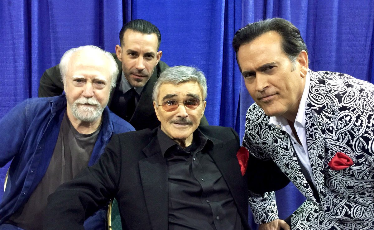 Solid Sunday throwback.

#scottwilson #burtreynolds <a href="/GroovyBruce/">Bruce Campbell</a>