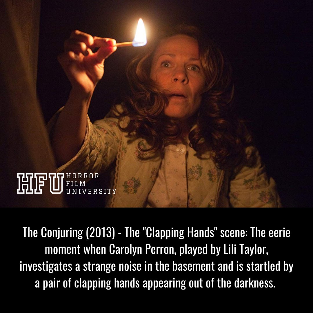 80sHorrorDoc's tweet photo. π¬π Just revisited that spine-tingling "Clapping Hands" scene from #TheConjuring! π―οΈ Share your thoughts on this chilling horror masterpiece!
Follow @HorrorFilmU for exclusive advice to kickstart your terrifying masterpiece! π #HorrorFilmmaking #DebutFeatures https://t.co/5Fuk0xn6Et