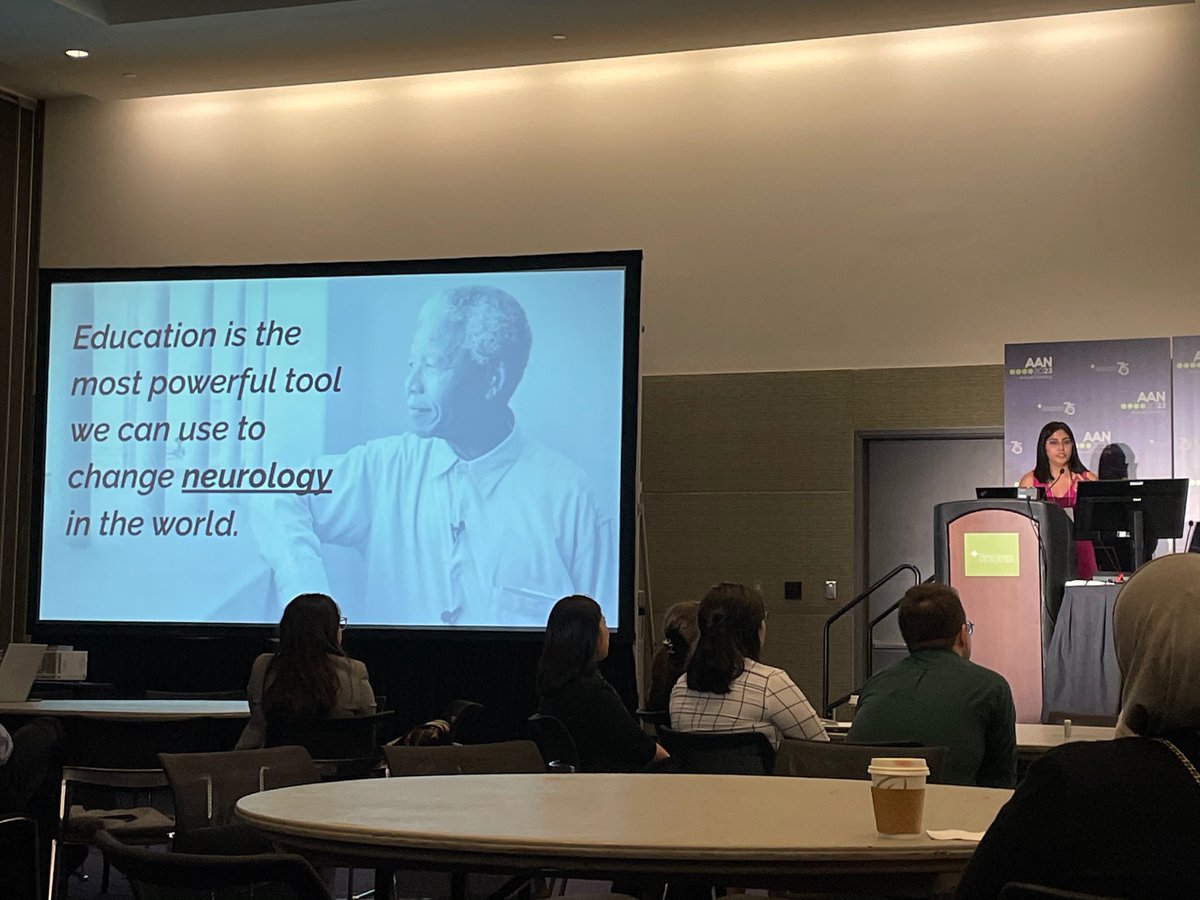 Aaron Berkowitz (@aaronlberkowitz) on Twitter photo Amazing and inspiring talk by <a href="/MariaMjaleman/">María Jimena Alemán (ella/she/her)</a> on the impact of global virtual open access #neurology education <a href="/AANmember/">American Academy of Neurology</a> #AANAM <a href="/CPSolvers/">The Clinical Problem Solvers</a> <a href="/rabihmgeha/">Rabih Geha</a> <a href="/SSNeuroMD/">Sara Schaefer, MD, MHS, FAAN</a> @DxRxEdu #MedEd #FOAMed @NMatch2023 🧠❤️ Amazing and inspiring talk by <a href="/MariaMjaleman/">María Jimena Alemán (ella/she/her)</a> on the impact of global virtual open access #neurology education <a href="/AANmember/">American Academy of Neurology</a> #AANAM <a href="/CPSolvers/">The Clinical Problem Solvers</a> <a href="/rabihmgeha/">Rabih Geha</a> <a href="/SSNeuroMD/">Sara Schaefer, MD, MHS, FAAN</a> @DxRxEdu #MedEd #FOAMed @NMatch2023 🧠❤️