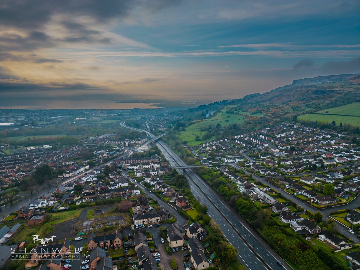 A few images from a drone shoot over Glengormley today for <a href="/ANBorough/">Antrim & Newtownabbey Borough Council</a> #shanweb #professional #video #photography #timelapse #3d #virtualtours