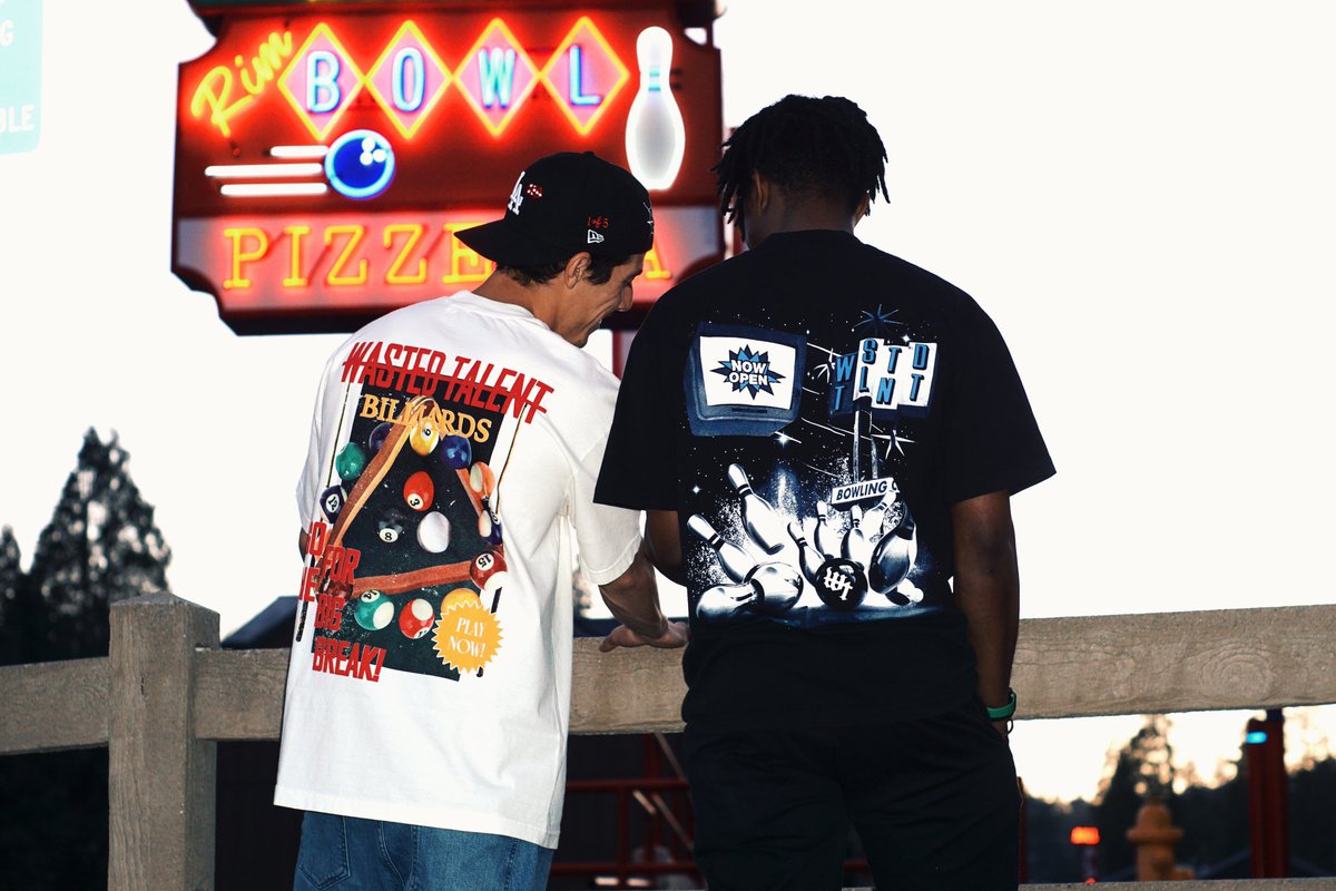 My latest release is OUT NOW!!! The “Worth a shot” drop is NOW available 🎳🎱🍸 wastedtalentclothingcompany.com/?fbclid=PAAaZa…