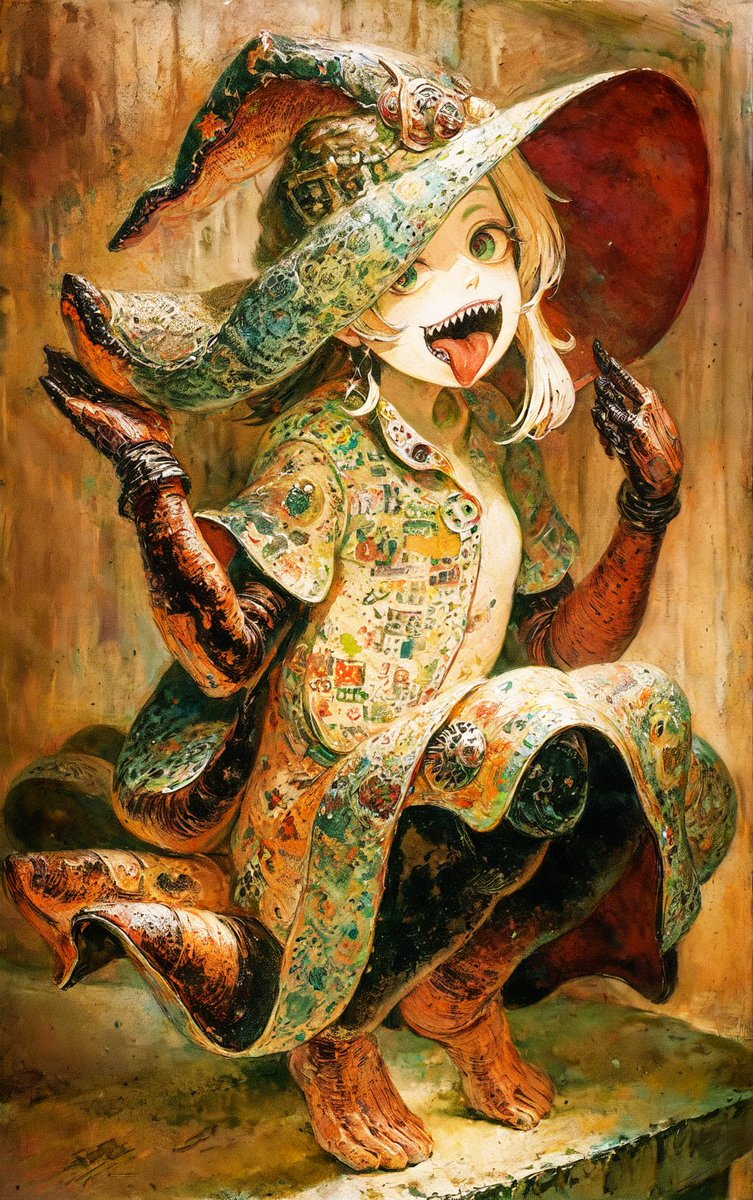 art made by a robot // ai archive tweet media