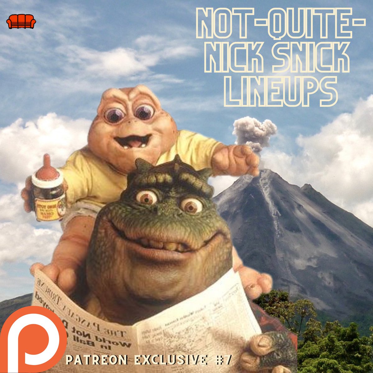 We made a SNICK tape for non-Nickelodeon shows! Check it out on our Patreon! 
patreon.com/user?u=88036393