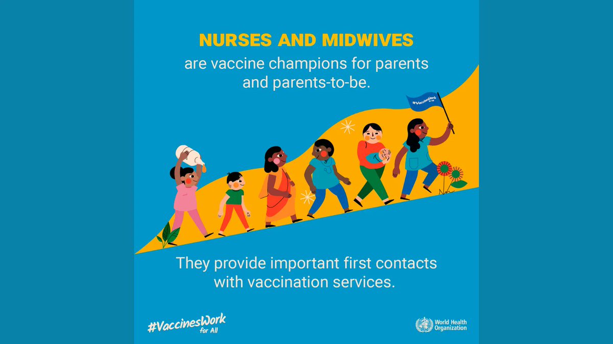 From newborns to the elderly, everyone can benefit from vaccines. Let's use this World Immunization Week to ensure all ages are protected from vaccine-preventable diseases. 

 Learn more at: buff.ly/3JTxNac
<a href="/WHO_Europe/">WHO/Europe</a> @IGCiencia #Healthnews #nurses