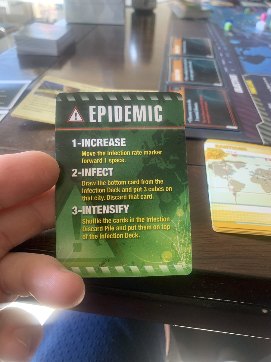 Not a good card to get in Pandemic.