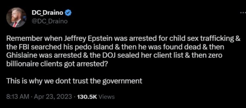 How many were questioned by the FBI? 🤔 0 arrests were made. Where TF are those kids?
#PedoIsland