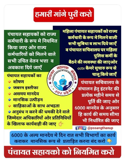 saurabh203205's tweet photo. पंचायत सहायक का मानदेय बढ़ाओ
#panchayatsahayakup 
@apcuttarpradesh @myogiadityanath
@kpmaurya1
@uppanchayatiraj
@pssangthanup
@ChiefSecyUP 
@brand_shweta
@psektaup
#panchayatsahayakup https://t.co/pbcuKGMCx9