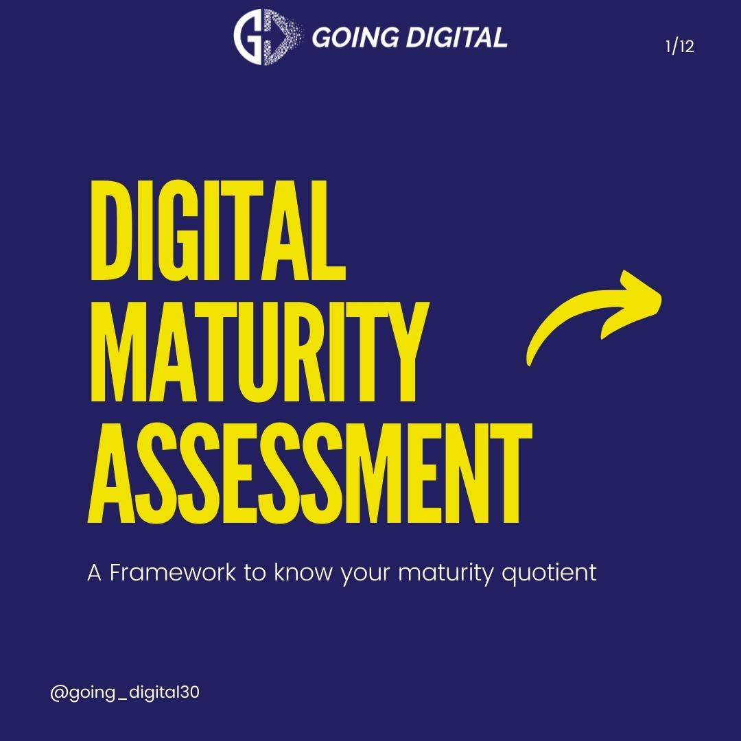 Going_Digital30's tweet photo. Introducing the Going Digital Digital Maturity Assessment - the ultimate tool for businesses to assess their digital readiness and accelerate their transformation journey!

https://t.co/icNOXz6NuW
info@goingdigital.in
#GoingDigital
#SandeepRaut
#digitaltransformation https://t.co/btS2FAwtxP