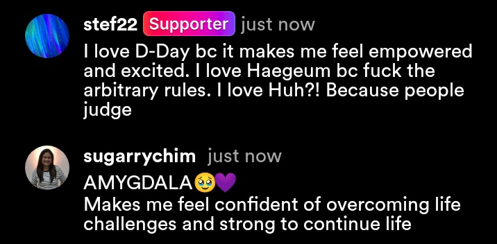 jkyoongs's tweet photo. stationhead comments are such a breath of fresh air i wish this is what they know armys as 🥹 https://t.co/xRqMk259fp