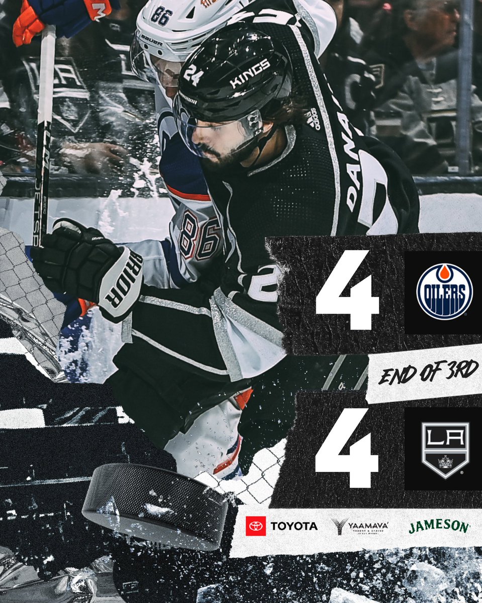 LAKings's tweet photo. Back to overtime. 

#GoKingsGo https://t.co/ltjppJpxNz