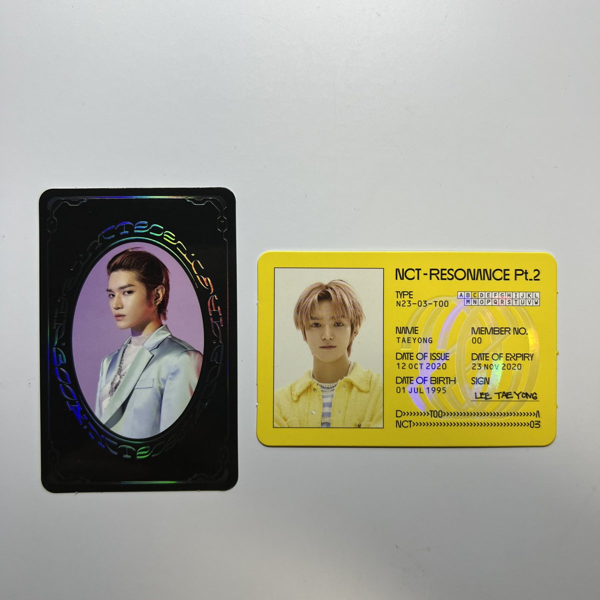 Melon99_'s tweet photo. 🌟 พร้อมส่ง yb + id แทยง
* ไอดีมีรอยทับเล็กน้อย 

price; 290.- ส่งฟรี

#ตลาดนัดnct #ตลาดนัดnct127 https://t.co/fcsjLV55cW