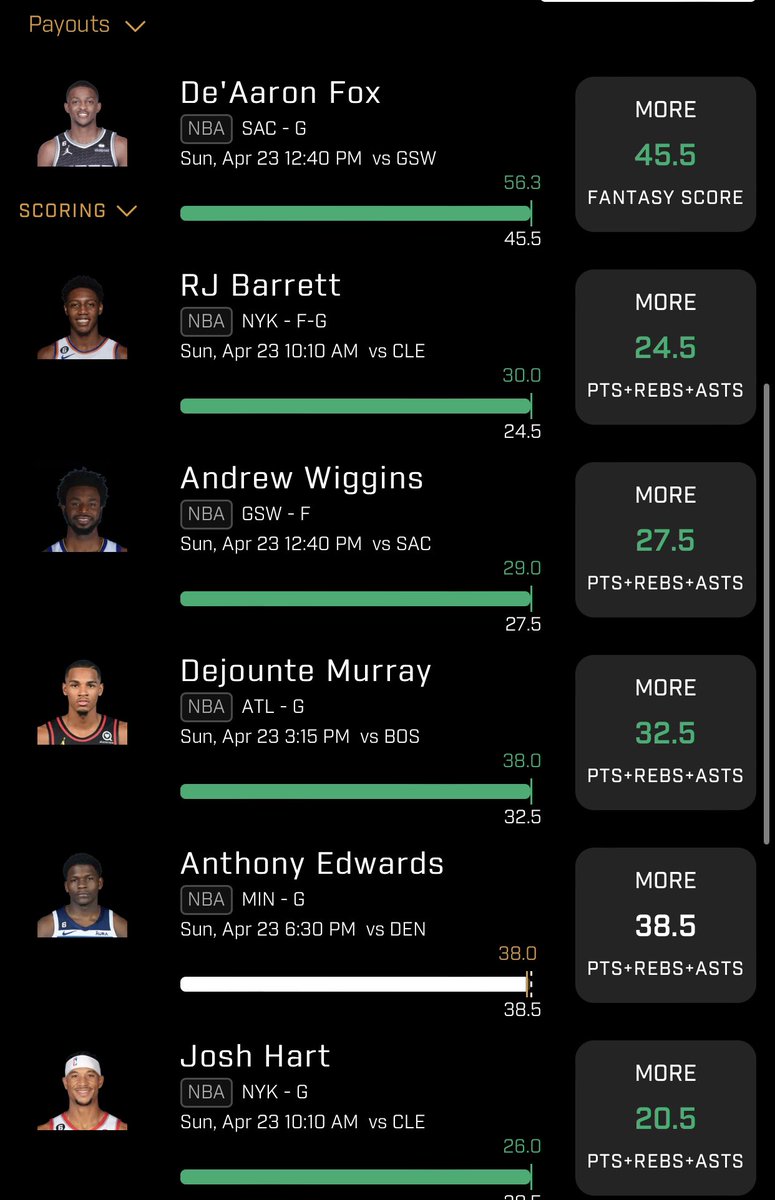 DfsRep's tweet image. My heart PrizePicks … anthony Edwards for the win