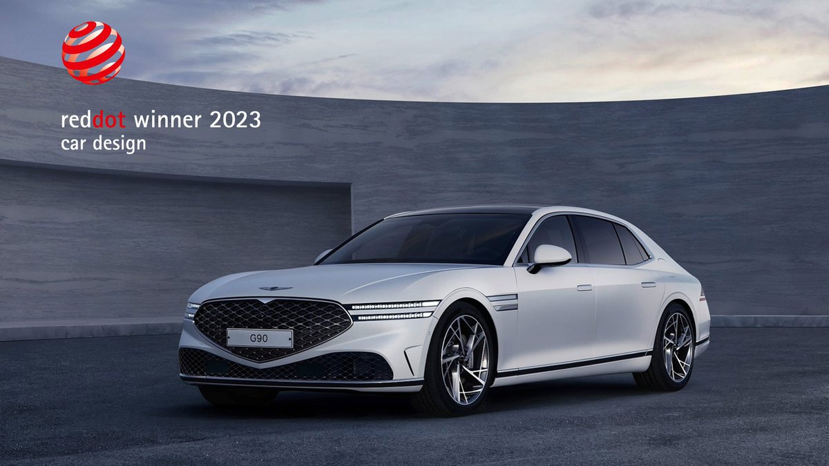 HMGnewsroom's tweet photo. Congratulations! The #Hyundai, #Kia, and #GENESIS brands take home five awards from the world-renowned #RedDotAward and #CarDesignAward!
▶ Hyundai The all-new #AZERA
▶ Hyundai Urban Type #Epit Ultra-fast Charger
▶ Kia #NiroPHEV
▶ GENESIS #G90
▶ GENESIS #XConvertible https://t.co/FrRheBuFmK