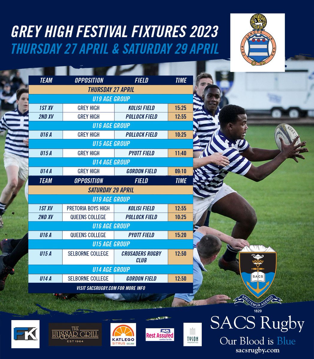 sacsrugby's tweet image. @TheHussarGrill @botthms