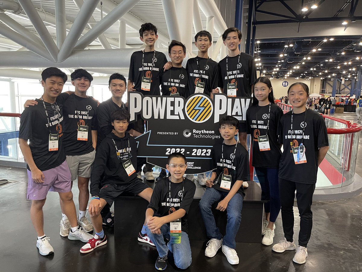 TheRoboBrigade's tweet photo. FIRST world championships come to a close!! Our team definitely learned a lot and connected with many different teams across the world this past week! We are very thankful for the opportunity to be able to be part of the event! We are very proud of what we achieved this season!🤖 https://t.co/OrRT3ulvPj