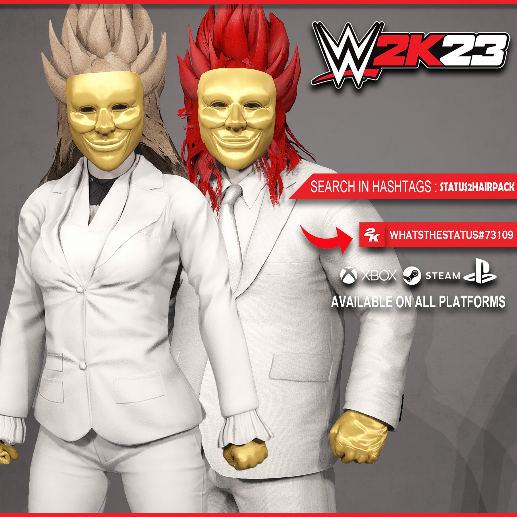 Petition · MORE WOMEN HAIR OPTIONS IN WWE 2K22 ·