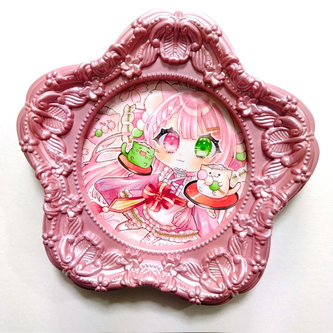 「ピンク髪 和菓子」のTwitter画像/イラスト(新着)｜3ページ目