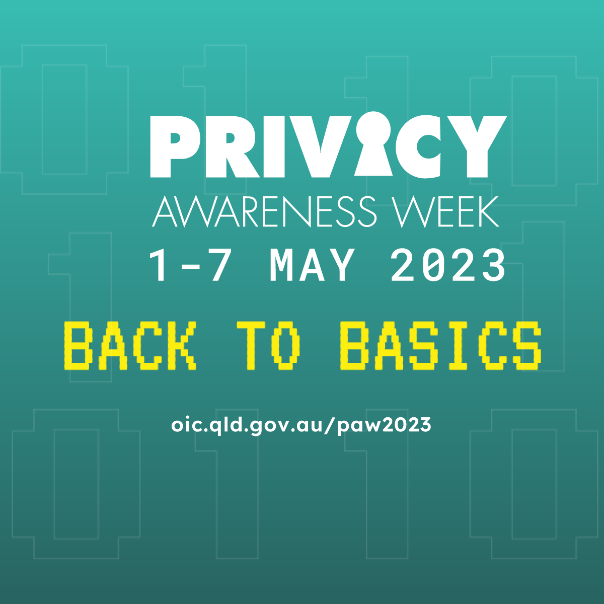 QUT's tweet image. To celebrate #PAW2023, @qld_oic is visiting #QUT campus, handing out webcam covers &amp;amp; brochures on Thur 27 April, a reminder of the simple things we can do to protect our privacy &amp;amp; personal info. Find out more fal.cn/3xEwE. #PrivacyAwarenessWeek #Back2Basics