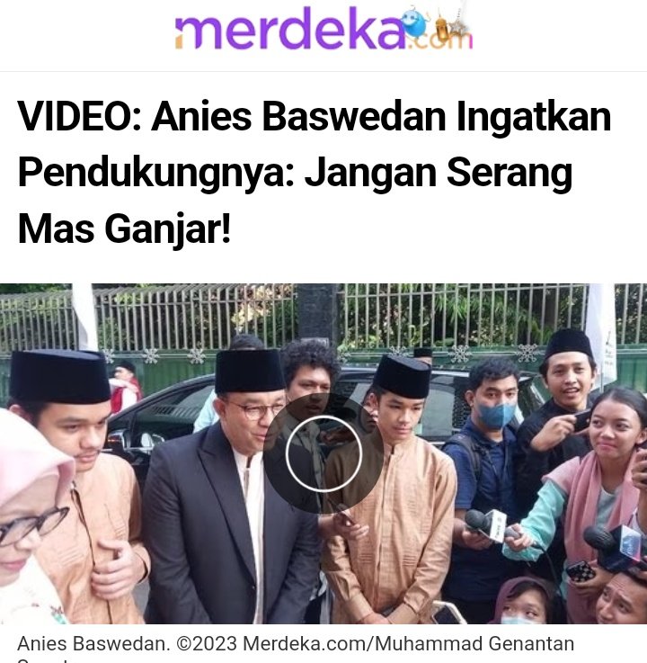 ch_chotimah2's tweet photo. Tahun lalu @aniesbaswedan juga ingatkan pendukungnya jgn sebar hoax tapi faktanya dari pendukung kelas teri sampai kelas kakap ramai2 sebar hoax.
Skrng ingatkan jgn serang Ganjar, tapi mendukungnya makin serang Ganjar.😂

Pendukungnya aja ga anggap dia, Krn kadrun itu lbh mementingkan diri mereka drpd anies, lihat aja di postinganku, sy share rekam jejak keberhasilan Ganjar dan kegagalan Anies, mereka ttp like ramai2. Mau keburukan Anies tersebar ga masalah, yg penting mereka senang.
Dasar bungul.😂🙈
https://t.co/i2hUCSv8RP
