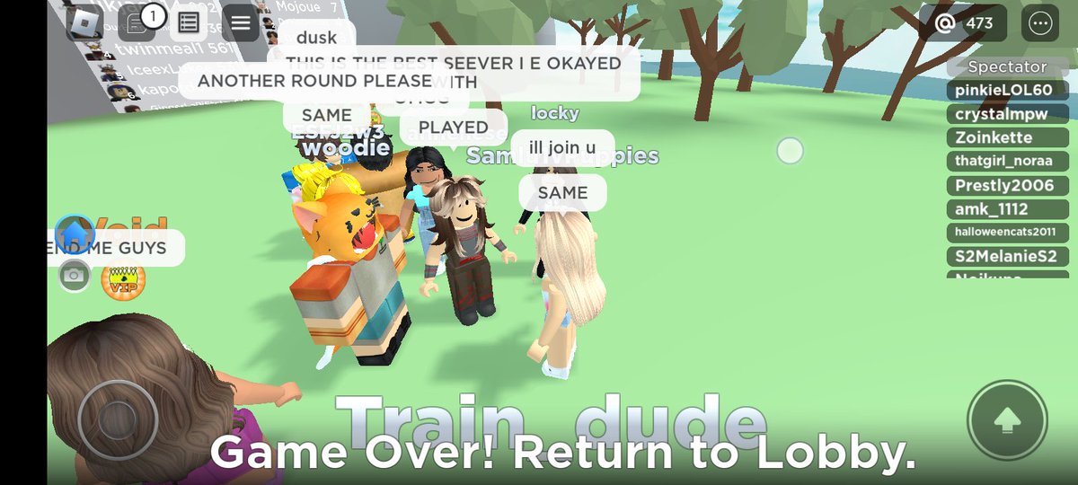 SamanthaRobloxL's tweet image. More Pics!!! Im so happy that i played!!!! I met so many amazing and remarkable people!!