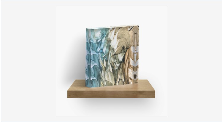 Danu- Irish Acrylic Block by Artfalaxy ~Be Artful~ #accents #homedecor #art #artfalaxy #acrylicblocks #blankets #coasters #comforters #duvets #mugs #pillows #puzzles #redbubble #shower #water-bottle #trendy #modern #gifts #brown #blue #beige redbubble.com/i/acrylic-bloc…