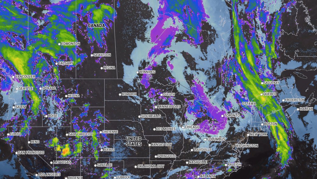 Breaking Weather by AccuWeather on Twitter "With a major storm ongoing tonight