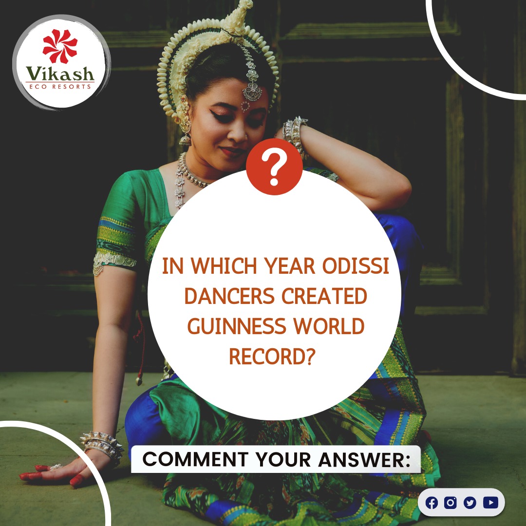 EcoVikash's tweet image. In which year Odissi Dancers created Guinness World Record?

Comment Your Answer:

#comment4comment #commentbelow #commentanswers #comment #quiz #QuizChallenge #quizinstagram #factsofodisha #unknownfacts #unknownfactsaboutodisha #vikashecoresorts #garuda