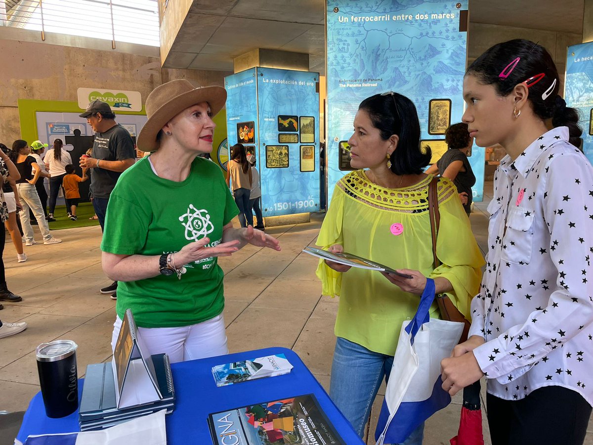 Senacyt Panamá (@senacyt) on Twitter photo La <a href="/Senacyt/">Senacyt Panamá</a> presente en la #Marchaporlaciencia 2023.
En el stand de la <a href="/senacyt/">Senacyt Panamá</a> en el <a href="/biomuseo/">Biomuseo</a>, los visitantes pudieron conocer sobre nuestras convocatorias, programas y proyectos. Además, nos acompañaron investigadores de <a href="/SNI_Panama/">Sistema Nacional de Investigación de Panamá</a> La <a href="/Senacyt/">Senacyt Panamá</a> presente en la #Marchaporlaciencia 2023.
En el stand de la <a href="/senacyt/">Senacyt Panamá</a> en el <a href="/biomuseo/">Biomuseo</a>, los visitantes pudieron conocer sobre nuestras convocatorias, programas y proyectos. Además, nos acompañaron investigadores de <a href="/SNI_Panama/">Sistema Nacional de Investigación de Panamá</a>