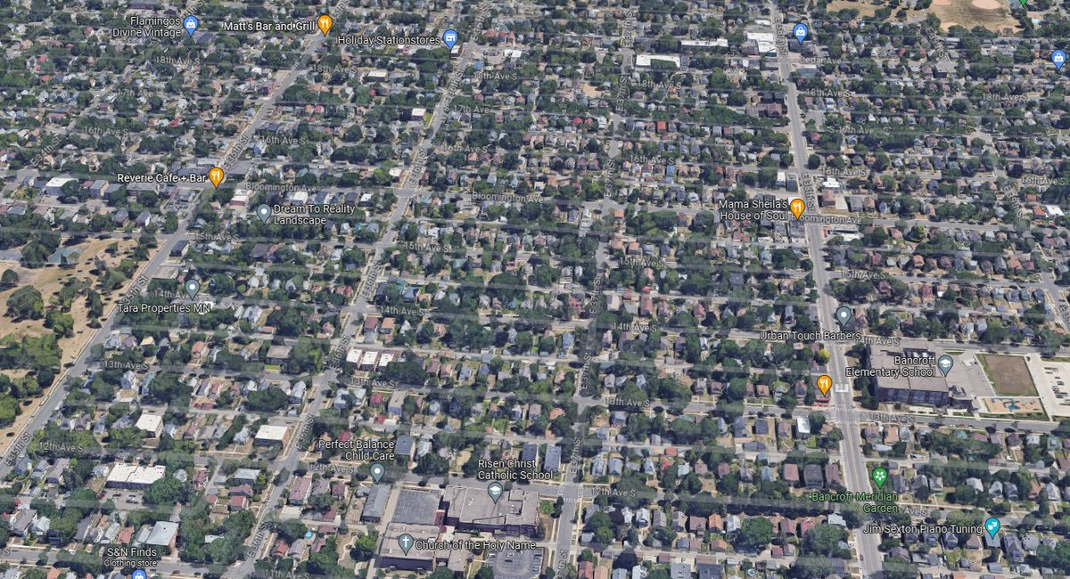 floppatakes's tweet image. Here are Minneapolis and Columbus- sure, in these streetcar era neighborhoods there's some stuff going on, but you're already losing the something at every corner-ness that only a few US cities have, and outside a fewcorridors/enclaves, lively streets are nowhere to be found...