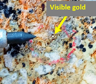 jason_stir's tweet photo. Very happy with the first dill result at Kusi. Always a bonus to see visible gold!
Rig and team are performing well, already on 4thhole.  See today’s announcement.
https://t.co/L2CSvUqM3D https://t.co/QCqxH2jRXB