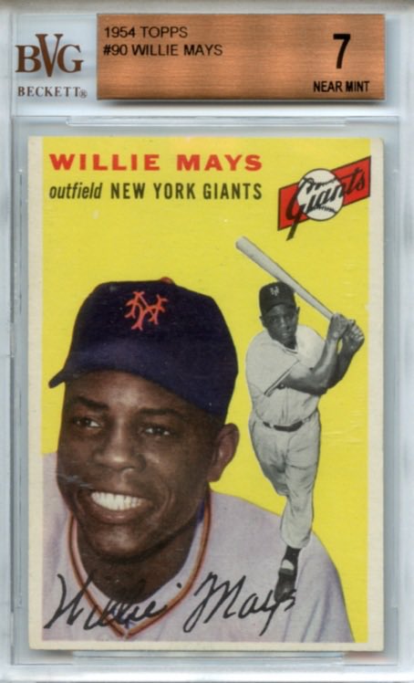 1954 Topps Willie Mays    #topps #toppsbaseball #vintagebaseballcards #sfgiants #williemays #giants #resilientsf #beckettgrading #bgsgraded #psacard #psa10 #wearesf #sportscards #sportscardinvestor #showyourhits #thehobby #whodoyoucollect #baseballcards #tradingcards