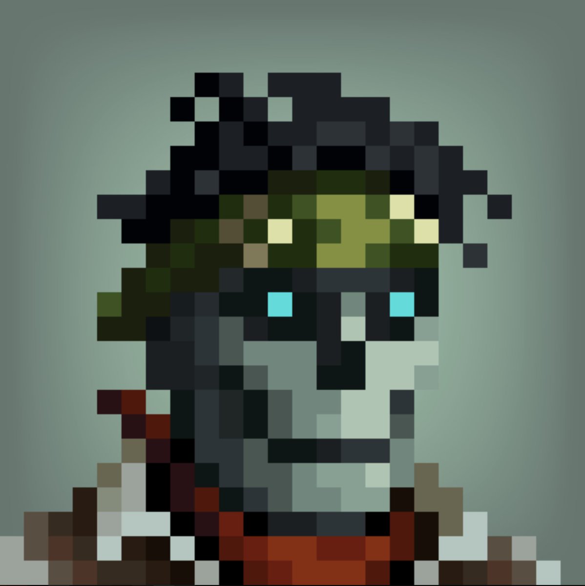 Liquidity_Art's tweet photo. 🧵1️⃣

The #GenuineUndead Archaeologist Shirt is just another example of a perfectly conceived and flawlessly executed GU trait.

Let's peek at it in this micro thread 🧵 

30 second read 👀 👀 👇 https://t.co/Drk0ayofSn